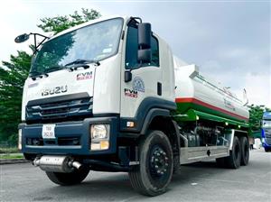 Xe bồn xi téc Isuzu FVM chở hóa chất axit Toluene 17 khối 17m3