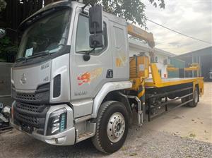 Xe cứu hộ giao thông Chenglong M3 gắn cẩu XCMG 5 tấn kéo chở xe