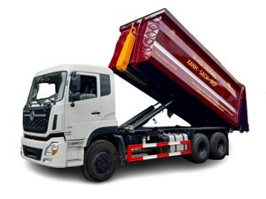 Xe chở rác thùng rời (Hooklift) 24 khối (m3) Dongfeng 6x4