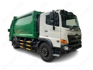 Xe cuốn ép rác 14 khối (14m3) HINO