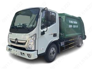 Xe cuốn ép rác 5 khối (5m3) Thaco