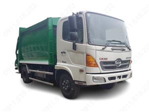 Xe cuốn ép rác 9 khối (9m3) HINO