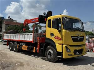 Xe tải cẩu Dongfeng 3 chân gắn Kanglim 8 tấn KS2056TS