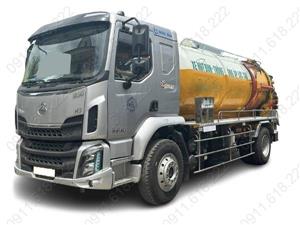 Xe hút bùn thông cống áp lực cao CHENGLONG M3 bồn 6 khối 6m3