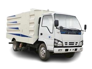 Xe quét hút bụi nhà máy xi măng ISUZU 5 khối 5m3